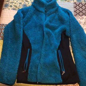 Fuzzy Columbia jacket